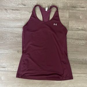 Small Burgundy purple under ARMOUR sports top